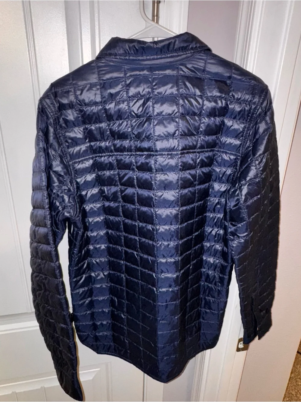 The North Face Men’s Navy Quilted Puffer Jacket
